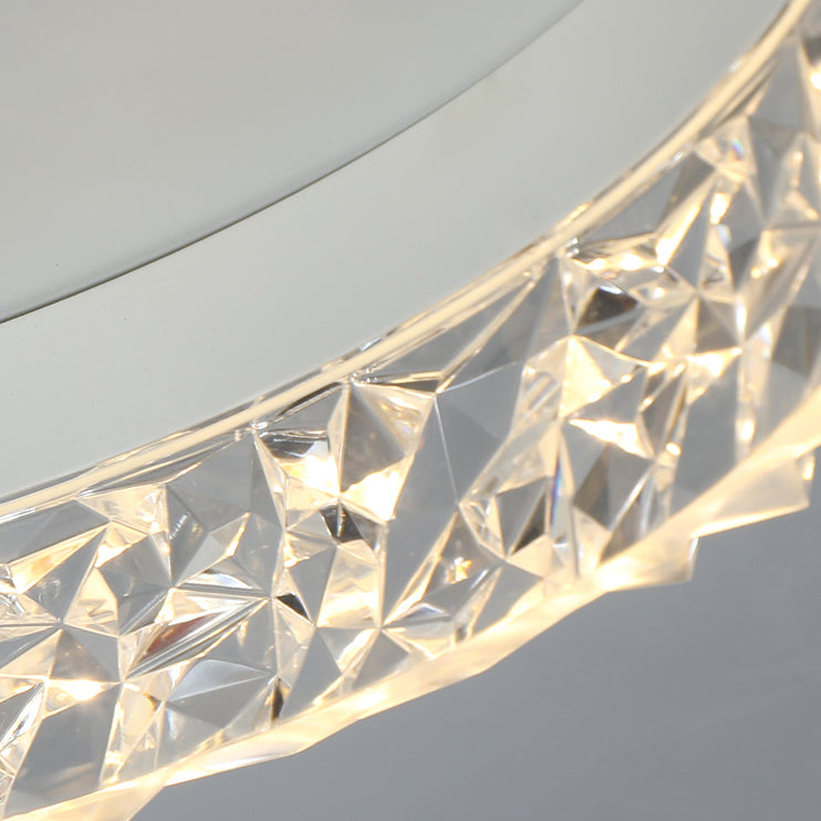 LED Ceiling Lamp Modern Simple Ceiling Mount Light with Acrylic Shade for Bedroom
