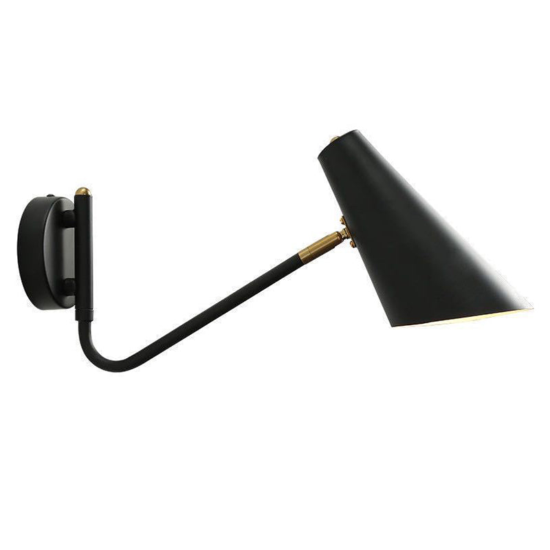 Cone Shape Metal Wall Light Modern Style 1-Light Wall Mount Lighting
