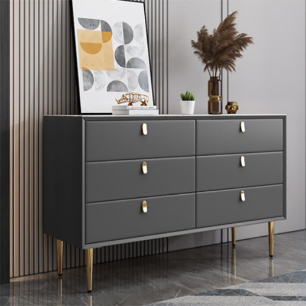 Classic Glam Storage Chest Dresser Stone Storage Chest . 15.6 Inch Width