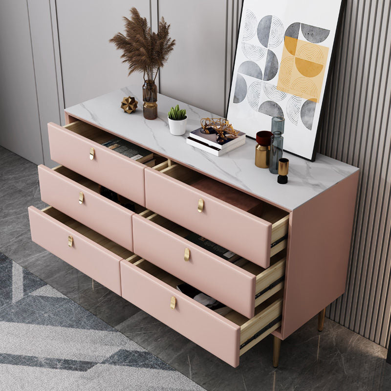 Classic Glam Storage Chest Dresser Stone Storage Chest . 15.6 Inch Width