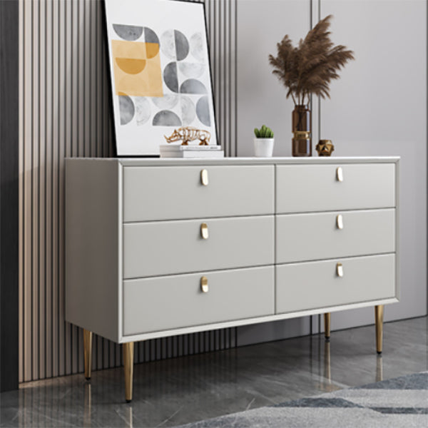 Classic Glam Storage Chest Dresser Stone Storage Chest . 15.6 Inch Width