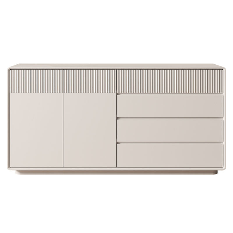 Contemporary Horizontal Combo Dresser Wooden Storage Dresser for Bedroom