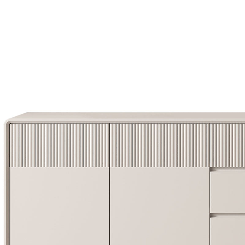 Contemporary Horizontal Combo Dresser Wooden Storage Dresser for Bedroom