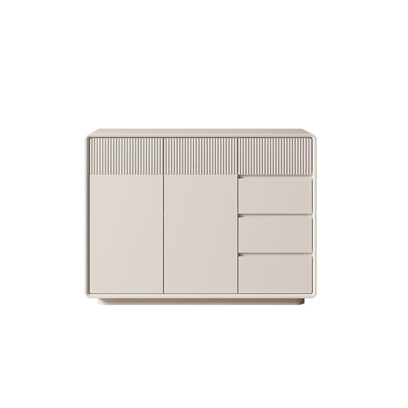 Contemporary Horizontal Combo Dresser Wooden Storage Dresser for Bedroom