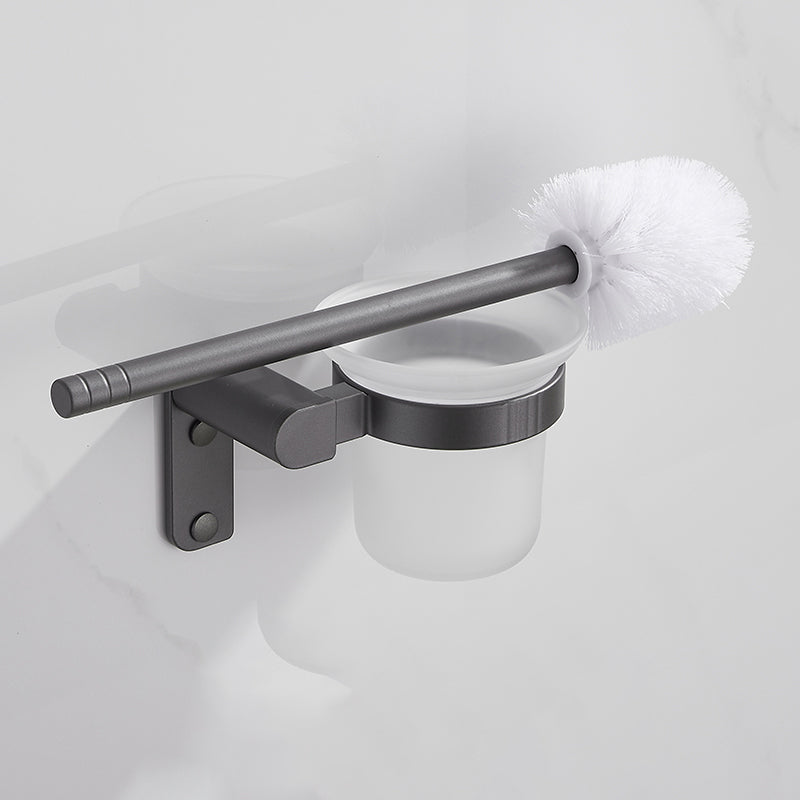 Modern Grey Bathroom Accessory As Individual Or As a Set in Metal