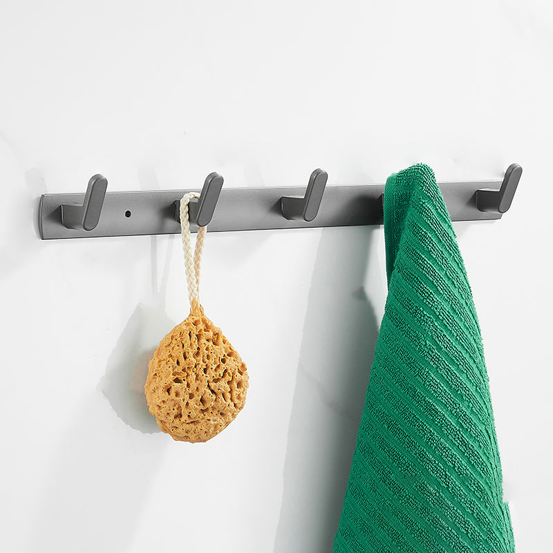 Modern Grey Bathroom Accessory As Individual Or As a Set in Metal