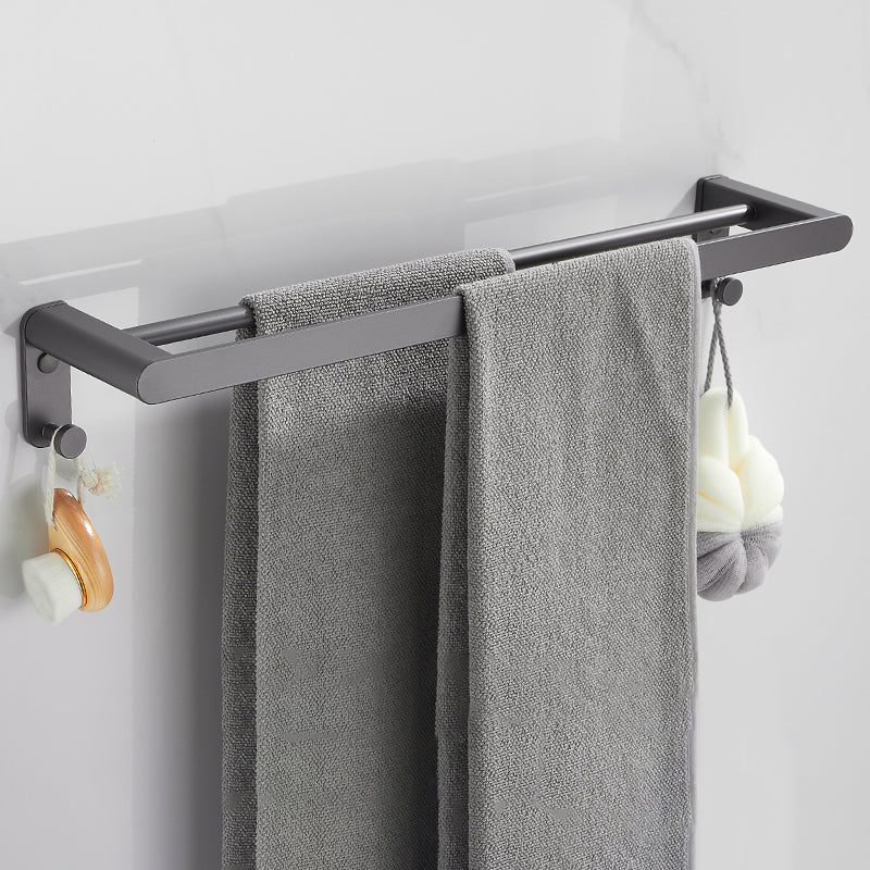 Modern Grey Bathroom Accessory As Individual Or As a Set in Metal