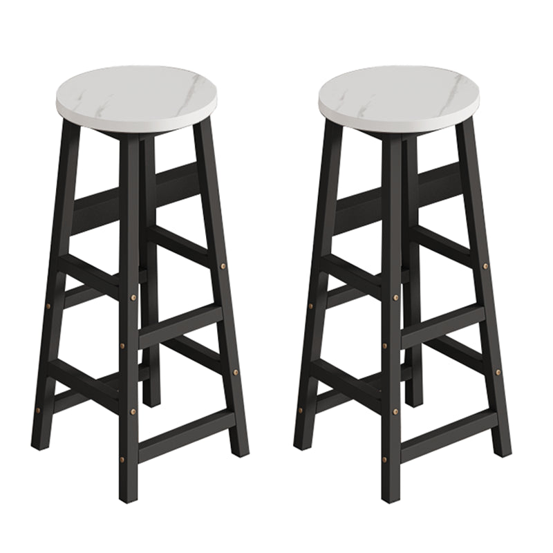 Modern Rectangle Wood Counter Table 2/3/4/5 Pieces Bar Table Set for Cafe