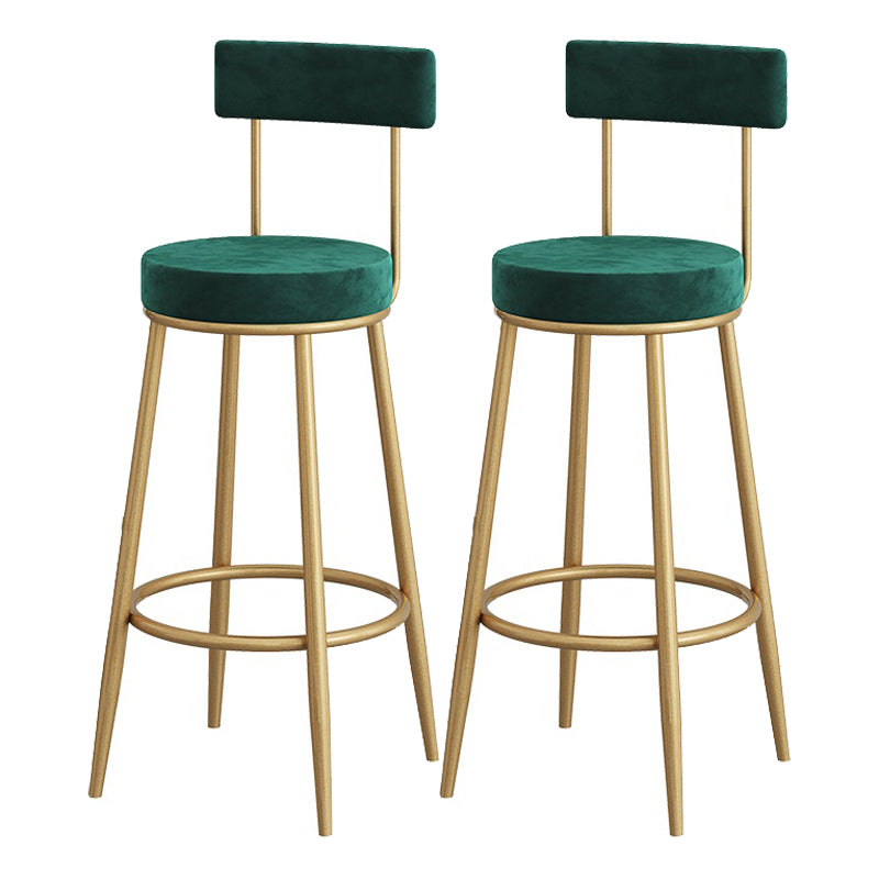 Glam Style Bar Set 1/2/3 Pieces Stone Bar table with Ladder Back Stools