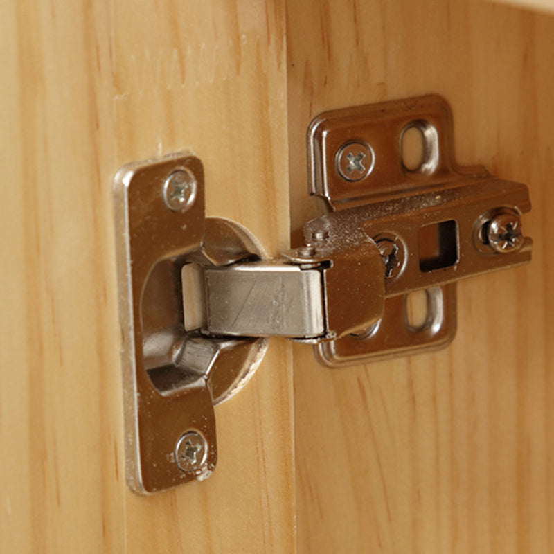 Wooden Closed Back Bookcase Standard Natural Bookshelf with Shelves