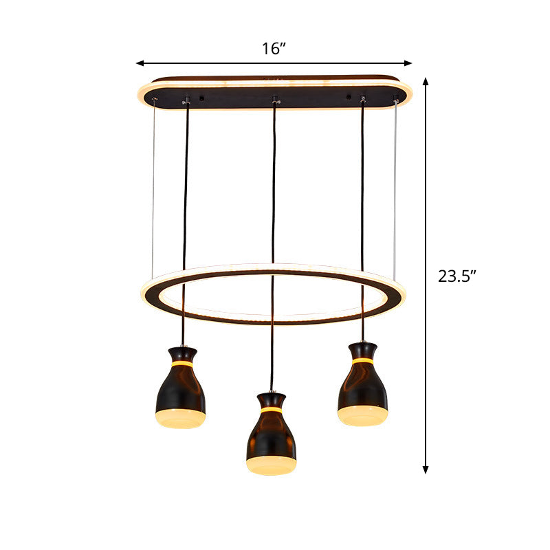 Jar de vin moderniste LED LED HORTING LUMIRA