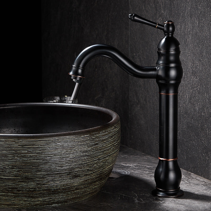 Traditional Wide Spread Bathroom Faucet Lever Handles Centerset Faucet