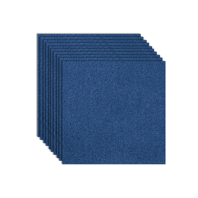 Home Indoor Carpet Tiles Indoor Solid Color Stain Resistant Carpet Tiles