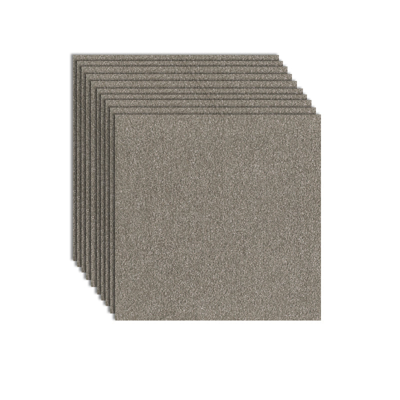 Home Indoor Carpet Tiles Indoor Solid Color Stain Resistant Carpet Tiles