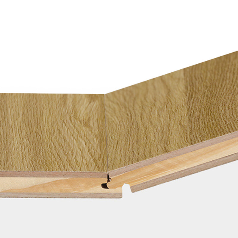 Traditional Flooring Planks Solid Wood Click-Locking Parquet Wooden Floor