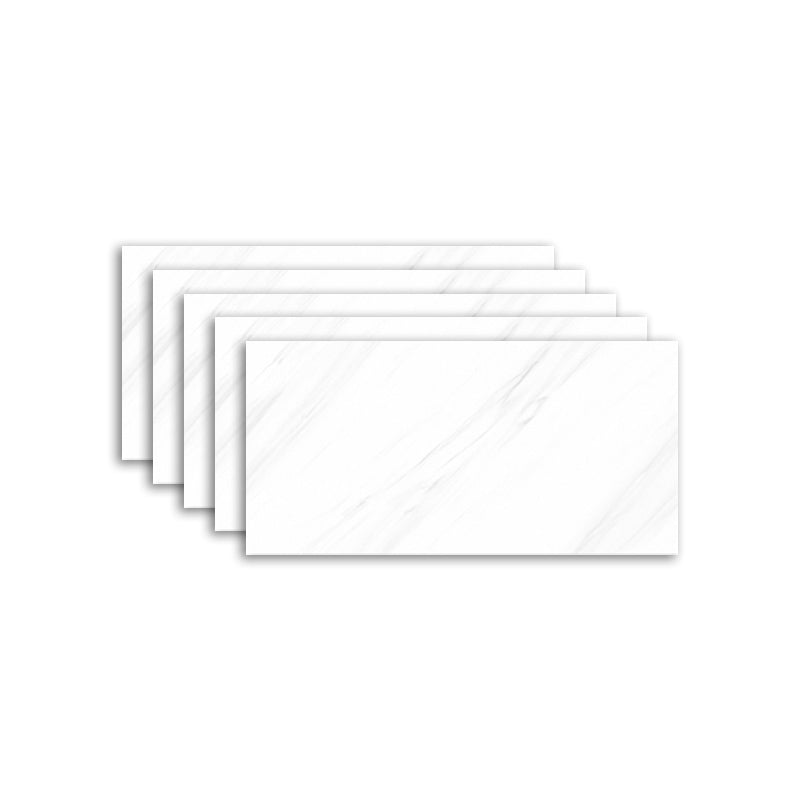 PVC Peel and Stick Backsplash Single Tile Waterproof Wallpaper