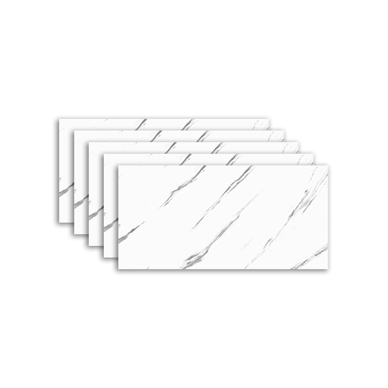 PVC Peel and Stick Backsplash Single Tile Waterproof Wallpaper