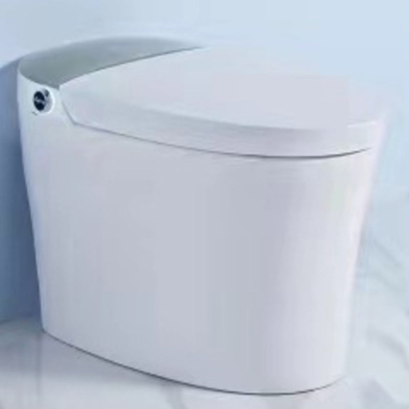 Contemporary Floor Mounted Flush Toilet Ceramic Siphon Jet Urine Toilet for Washroom