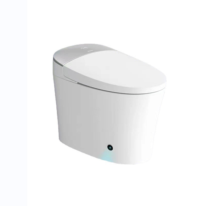 Contemporary Floor Mounted Flush Toilet Ceramic Siphon Jet Urine Toilet for Washroom