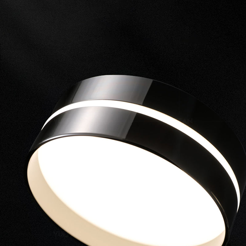 Metal and Acrylic Kitchen Island Fixture in Black LED Linear 5 / 6 - Head Pendant Ceiling