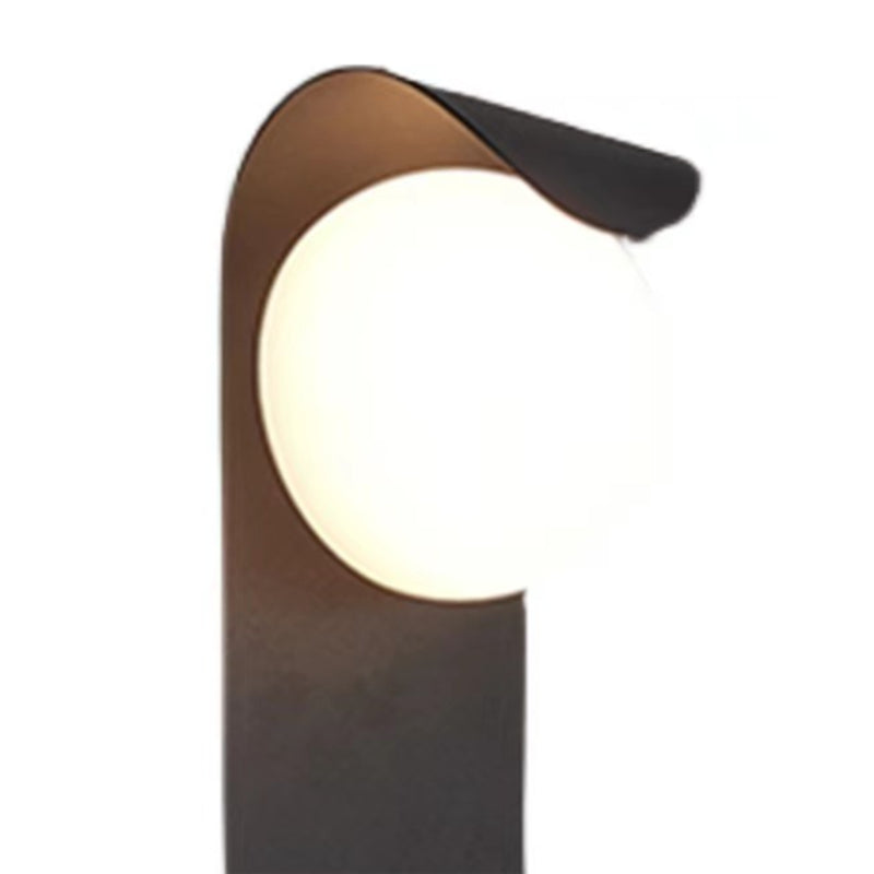 Ball Shape Metal Wall Light Modern Style 1 Light Wall Light Sconce
