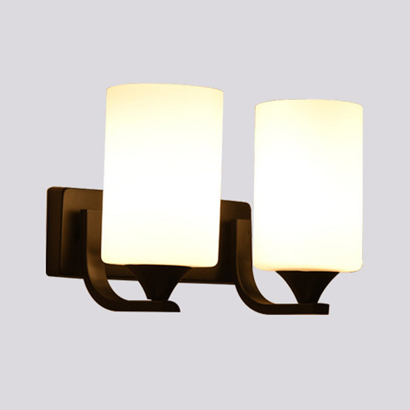 Contemporary Wall Lamp Glass Wall Vanity Lights for Washroom