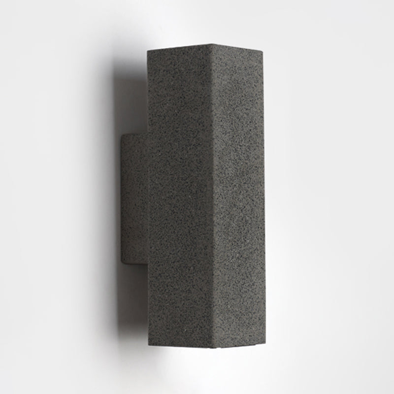 Modern Stone Wall Sconce Lighting Black/White Wall Mounted Lights