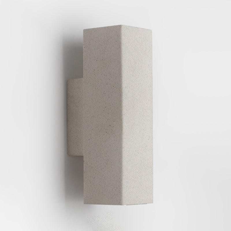 Modern Stone Wall Sconce Lighting Black/White Wall Mounted Lights