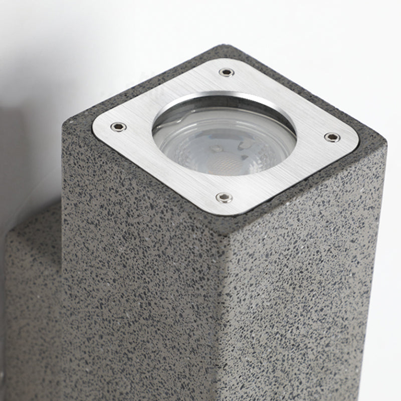 Modern Stone Wall Sconce Lighting Black/White Wall Mounted Lights