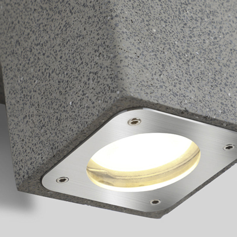 Modern Stone Wall Sconce Lighting Black/White Wall Mounted Lights