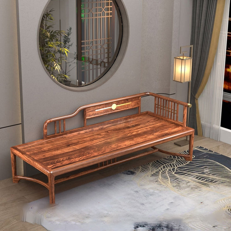 Solid Color Chaise Leather Chaise Lounge Sofa for Living Room