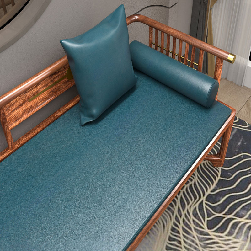Solid Color Chaise Leather Chaise Lounge Sofa for Living Room