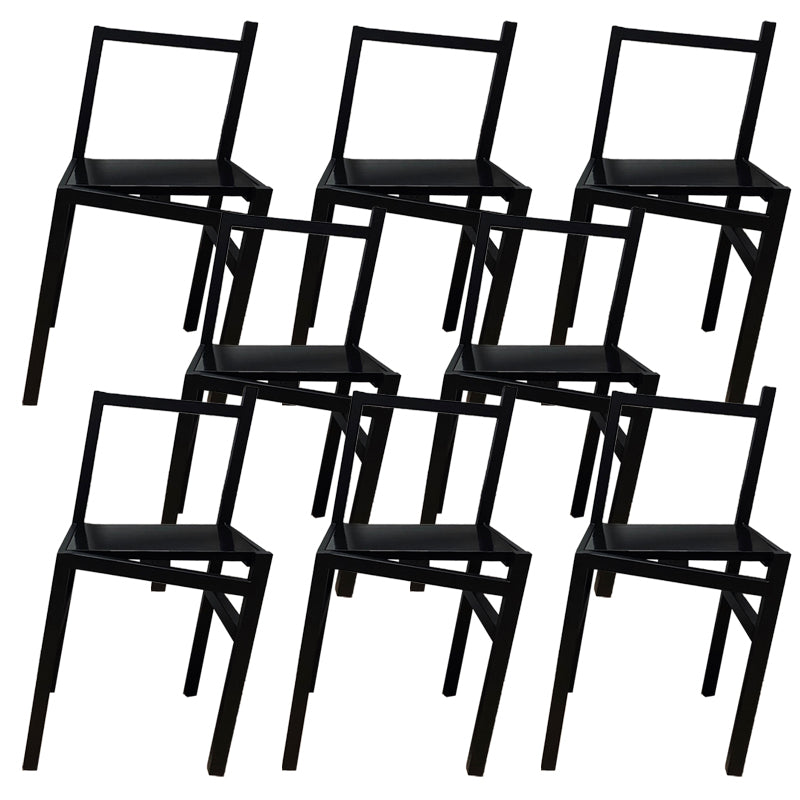 Nordic Style Dining Chairs Solid Wood Dining Chairs for Patio Use