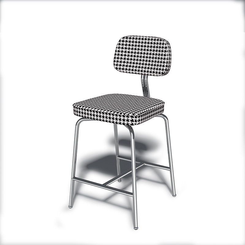 Modern Style Bar Stool Leather Backrest Bar Stools for Dining Room