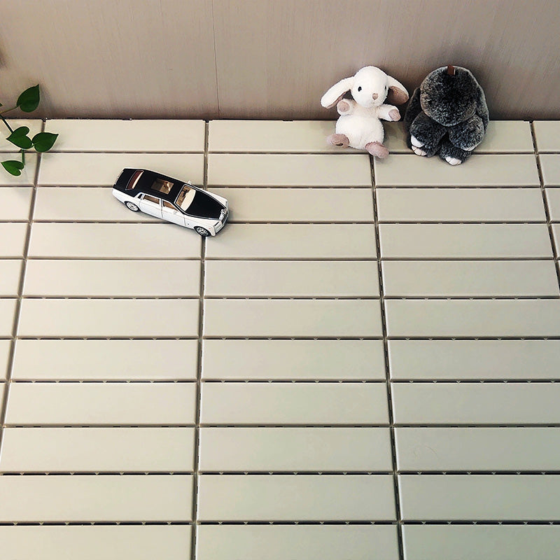 4-Slat 12" X 12" PVC Floor Tiles Interlocking Installation Floor Board Tiles