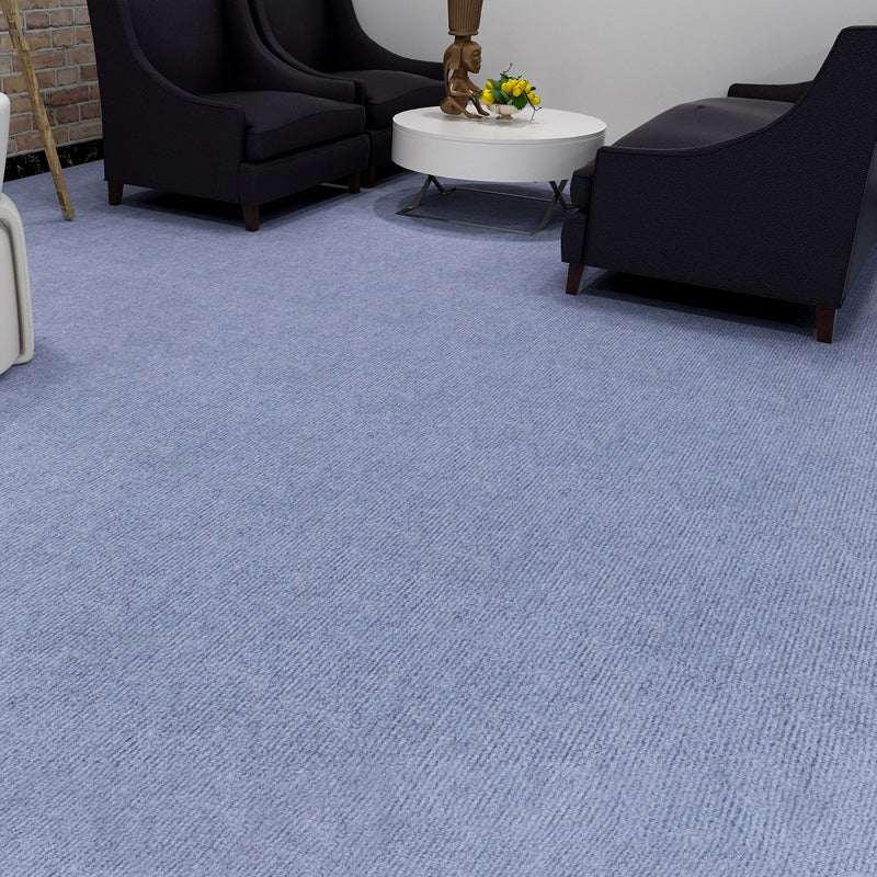 Carpet Tile Non-Skid Fade Resistant Solid Color Self-Stick Peel and Stick Carpet Tiles