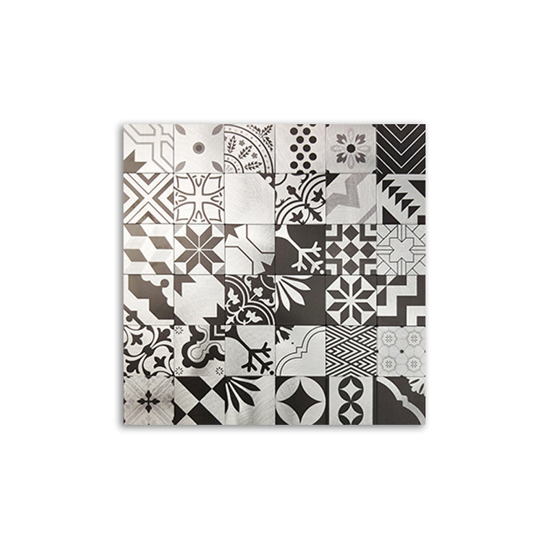 Modern Plastic Peel & Stick Waterproof Peel & Stick Subway Tile