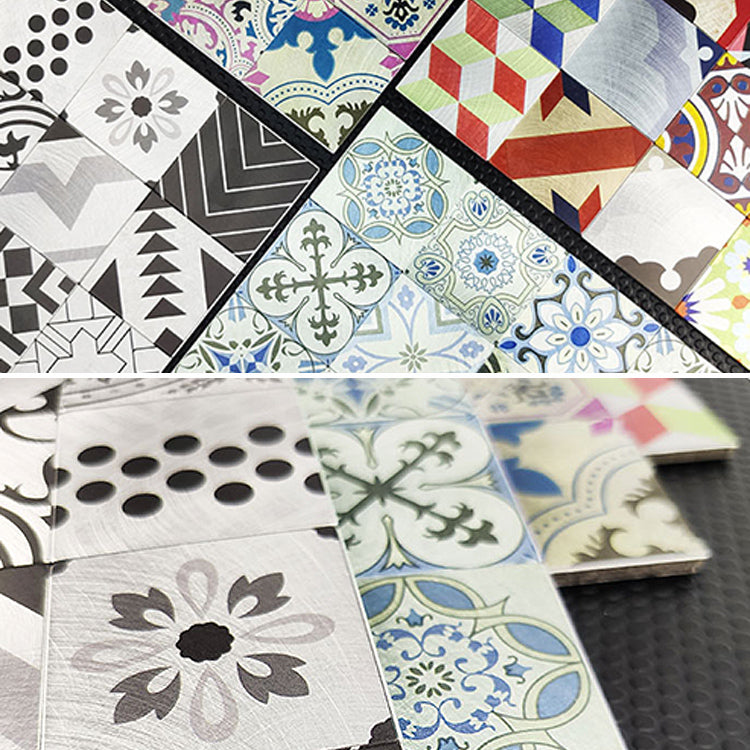 Modern Plastic Peel & Stick Waterproof Peel & Stick Subway Tile