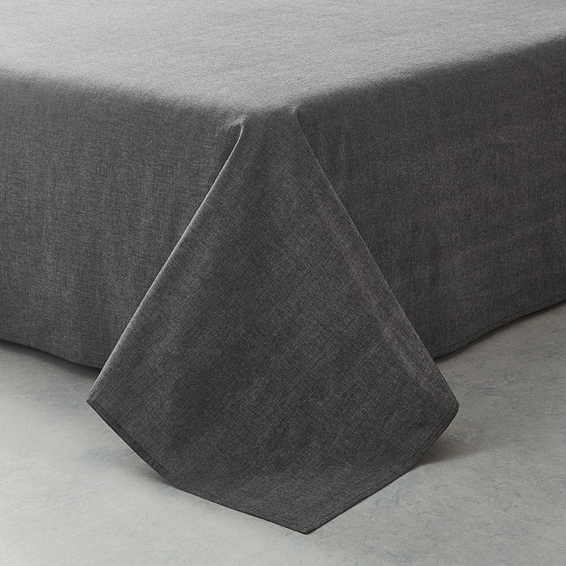 Sheet Set Cotton Solid Color Wrinkle Resistant Breathable Super Soft Bed Sheet Set