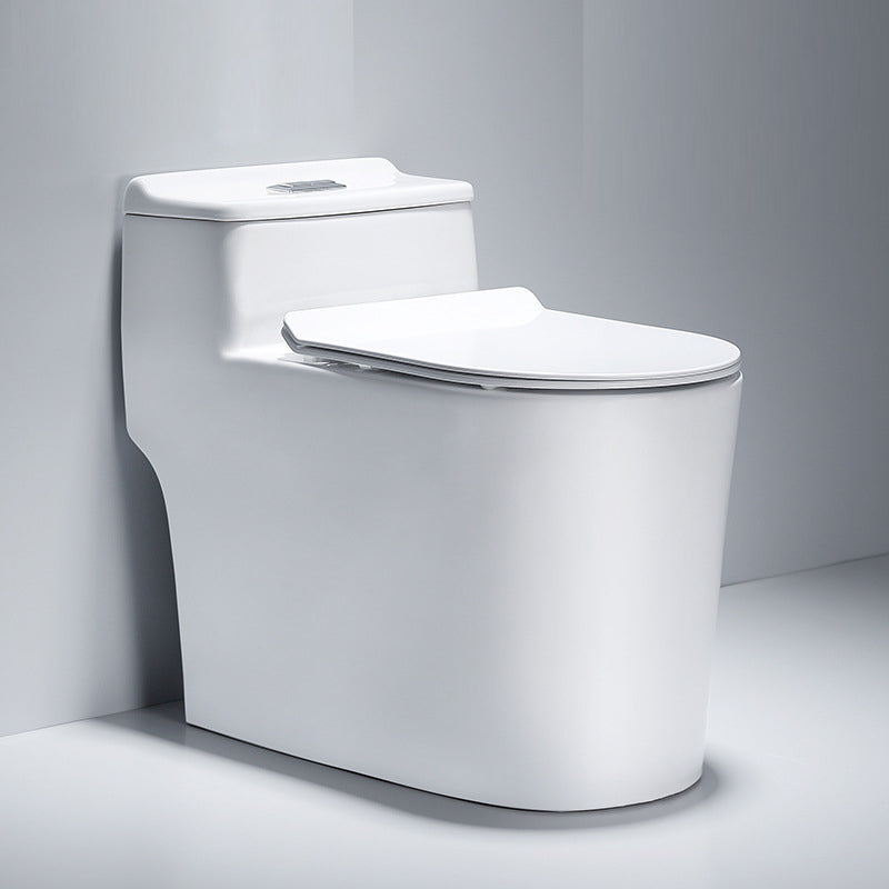 Traditional Floor Mounted Flush Toilet Ceramic Siphon Jet Urine Toilet for Bathroom