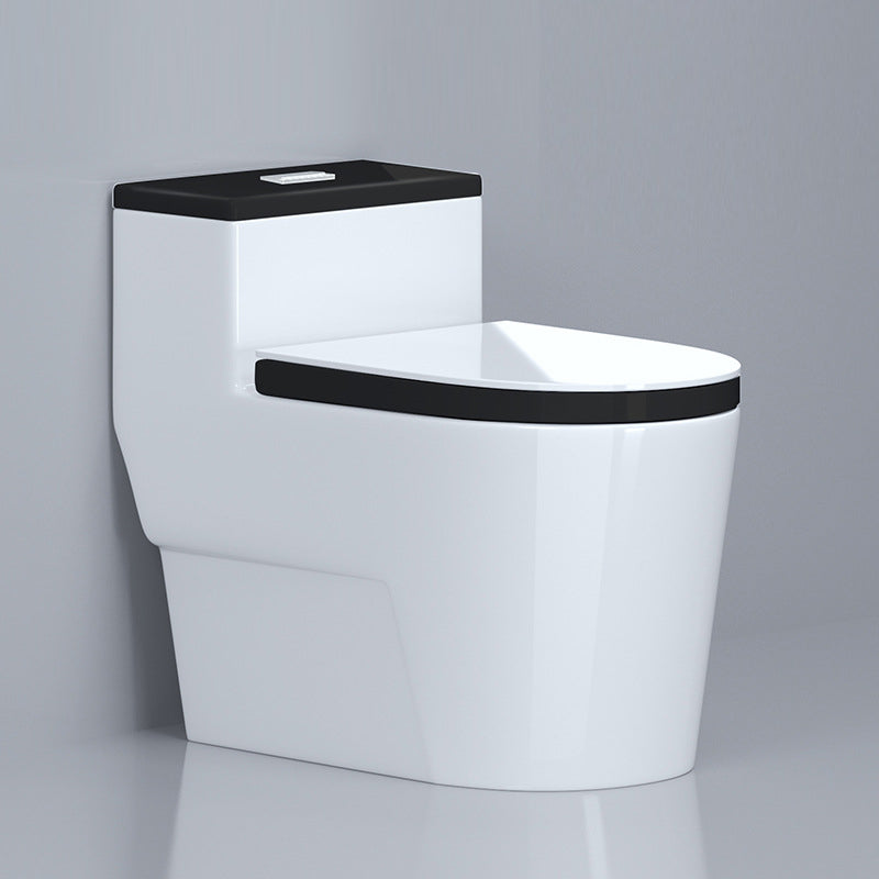 Traditional Floor Mounted Flush Toilet Ceramic Siphon Jet Urine Toilet for Bathroom