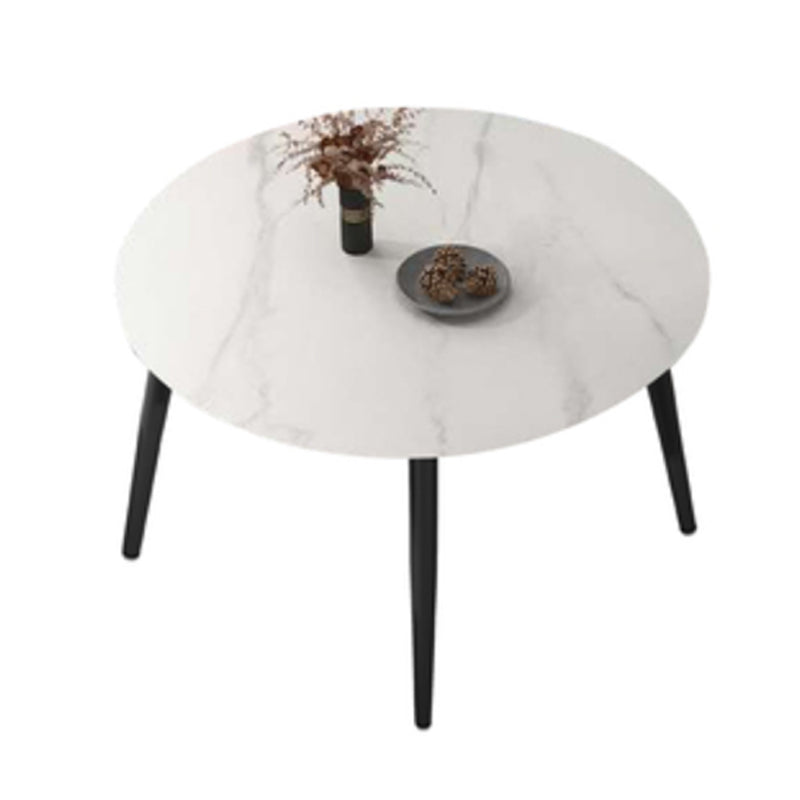 Modern Stone Round Dining Table Set 1/2/4 Pieces Dinette Set