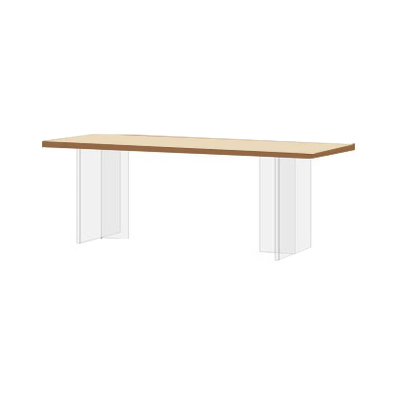 Natural Finish Pine Wood Dining Set 1/2/3/5 Pieces Modern Dinette Set