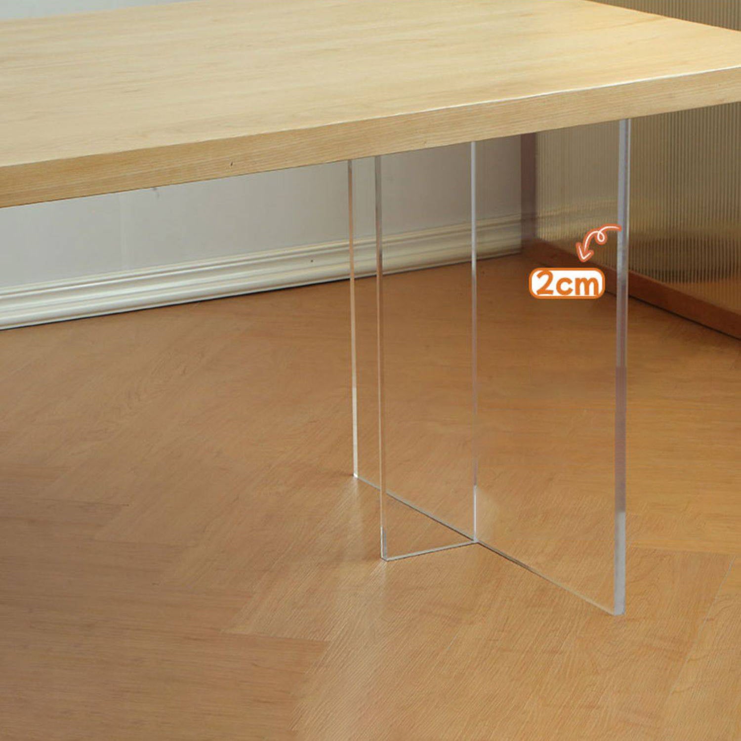 Natural Finish Pine Wood Dining Set 1/2/3/5 Pieces Modern Dinette Set