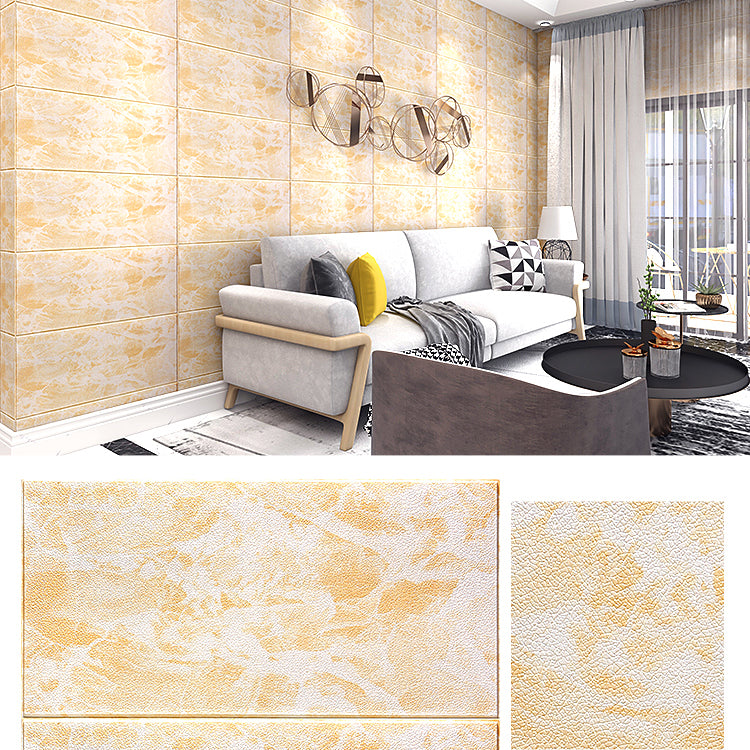 Modern Pearl Wainscoting PVC Foam Wall Access Panel Peel and Stick Wall Tile