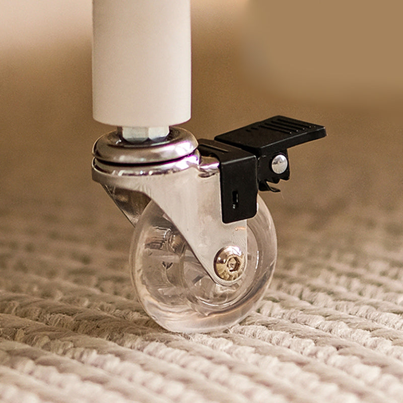 14" Wide Contemporary Corner Table Storage Oval Accent Side Table