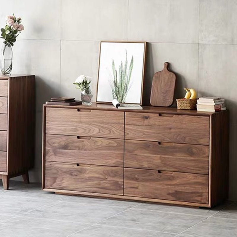 Horizontal/Vertical Double Dresser Contemporary Lingerie Chest for Bedroom