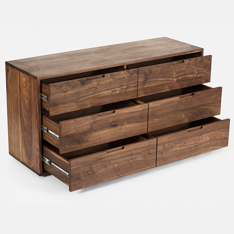 Horizontal/Vertical Double Dresser Contemporary Lingerie Chest for Bedroom