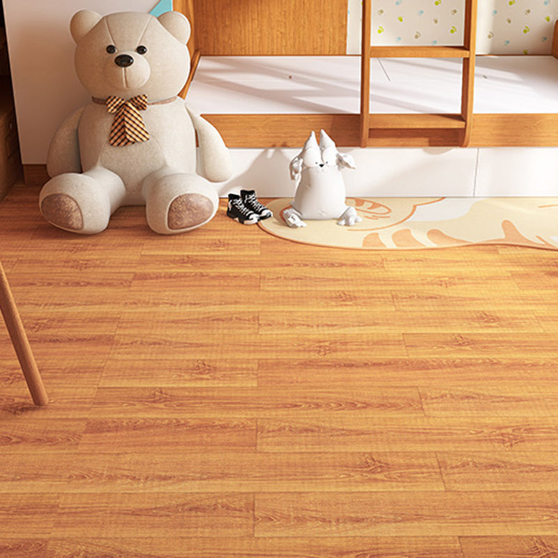 Peel and Stick PVC Flooring Smooth Wood Look Effect Non-slip Vinyl Flooring