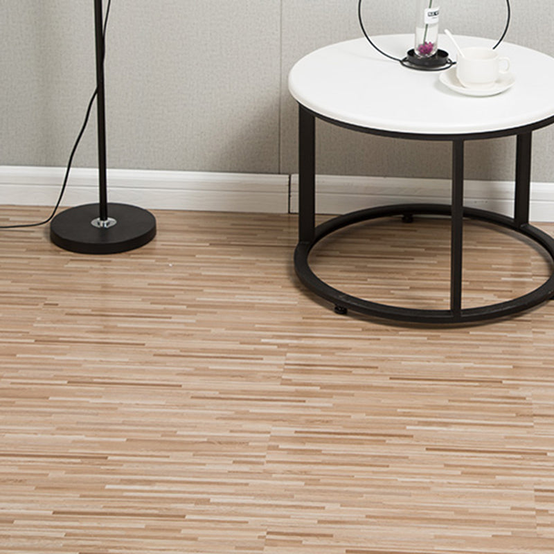 Peel and Stick PVC Flooring Smooth Wood Look Effect Non-slip Vinyl Flooring